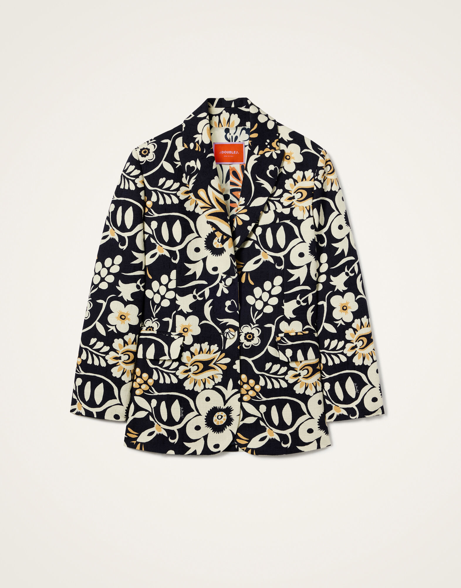 La DoubleJ Jones Jacket Selva Blue JAC0106COT005SEL06BU03