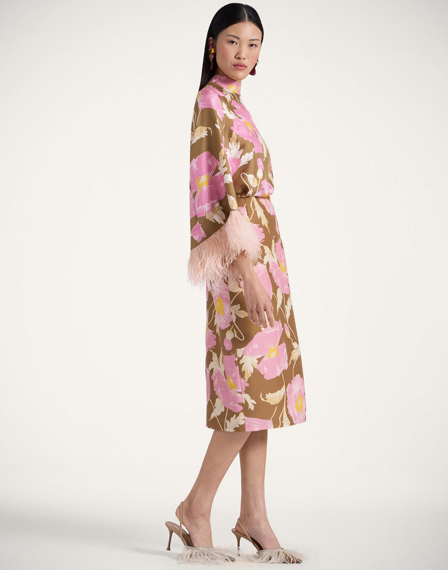 La DoubleJ Pencil Skirt Sylph Khaki SKI0011CAD001SYL01GR07