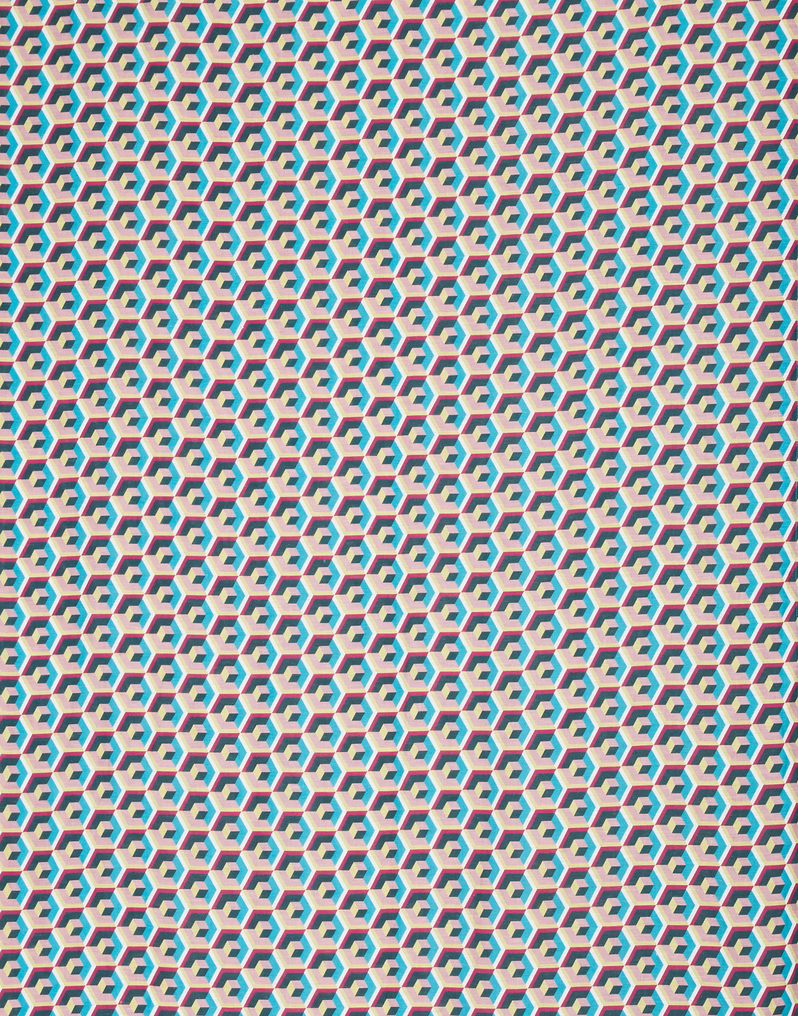 La DoubleJ Editions Small Tablecloth La DoubleJ Editions Small Tablecloth Cubi TBC0001LIN001CUB0003