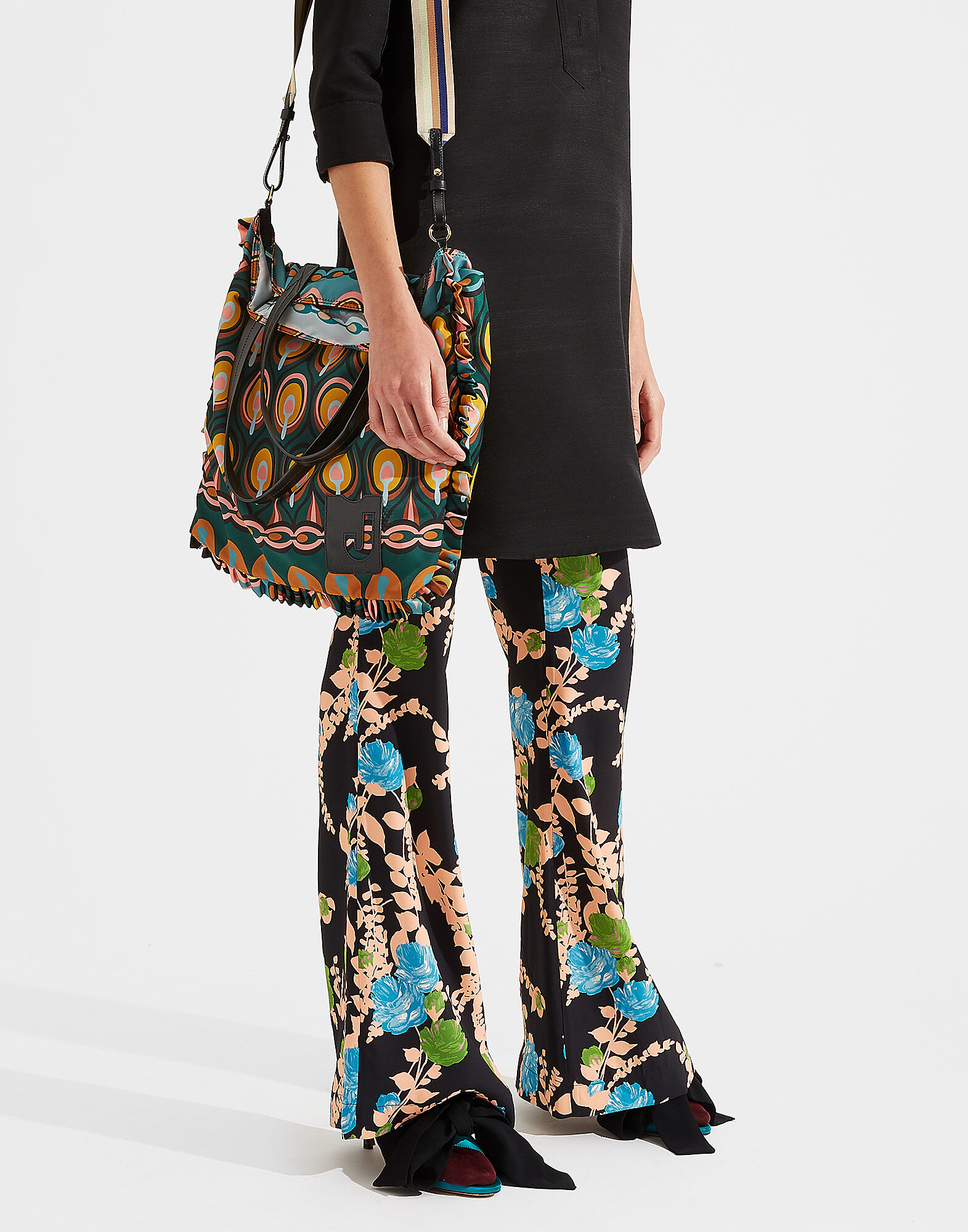 LaDoubleJ Midi Shopper Bag Rio Verde BAG0013NYL002RIO0002