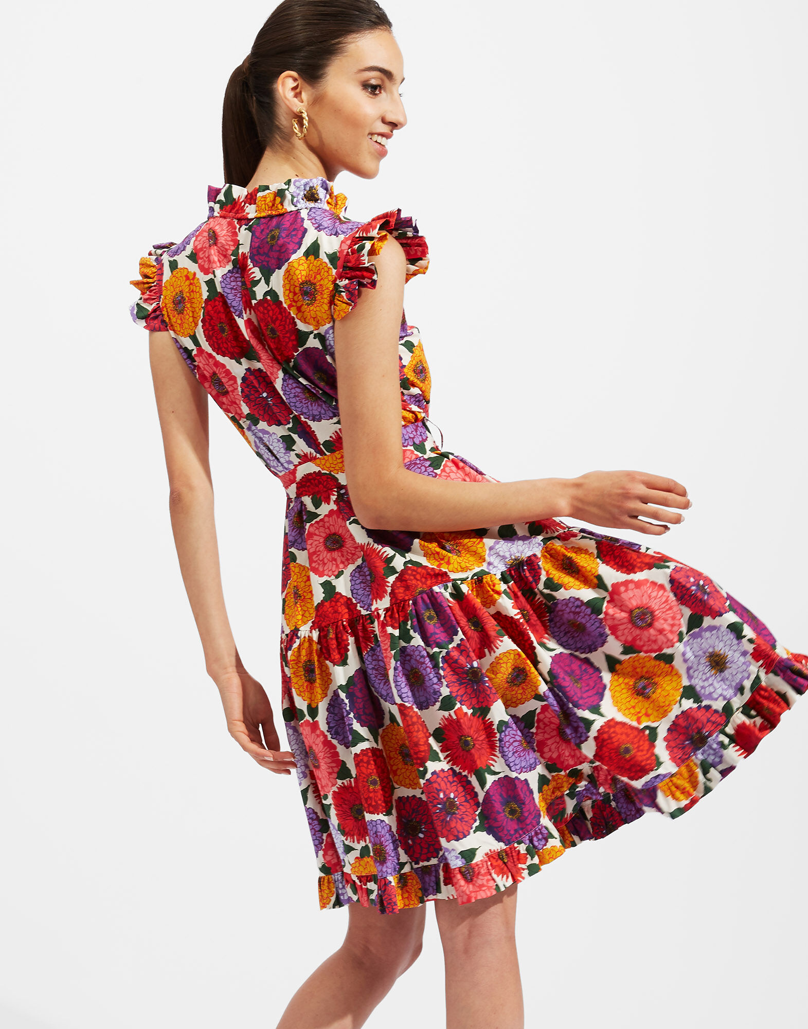 La DoubleJ Short And Sassy Dress Zinnie DRE0003COT001ZIN0001