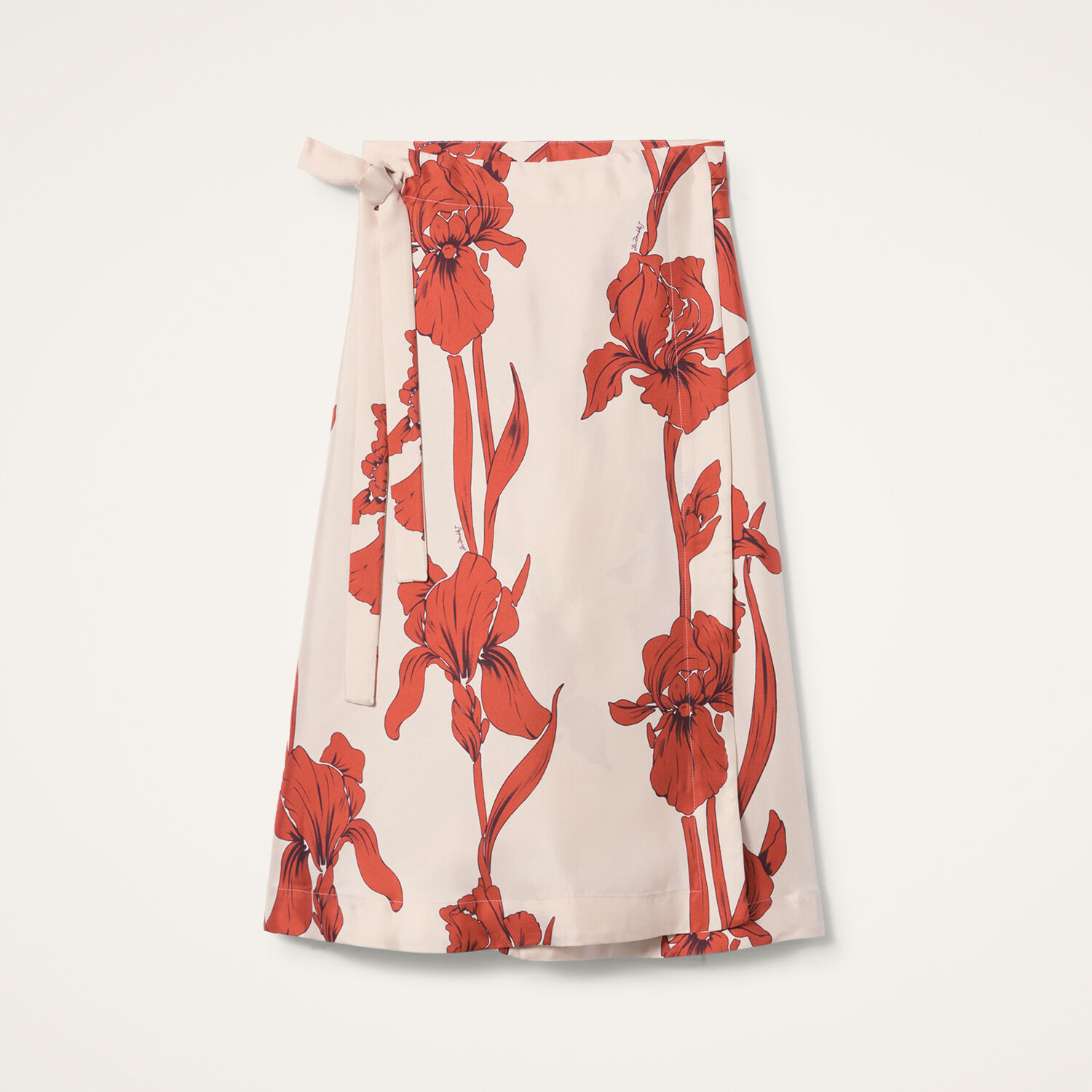 LA DOUBLEJ PAREO MIDI SKIRT