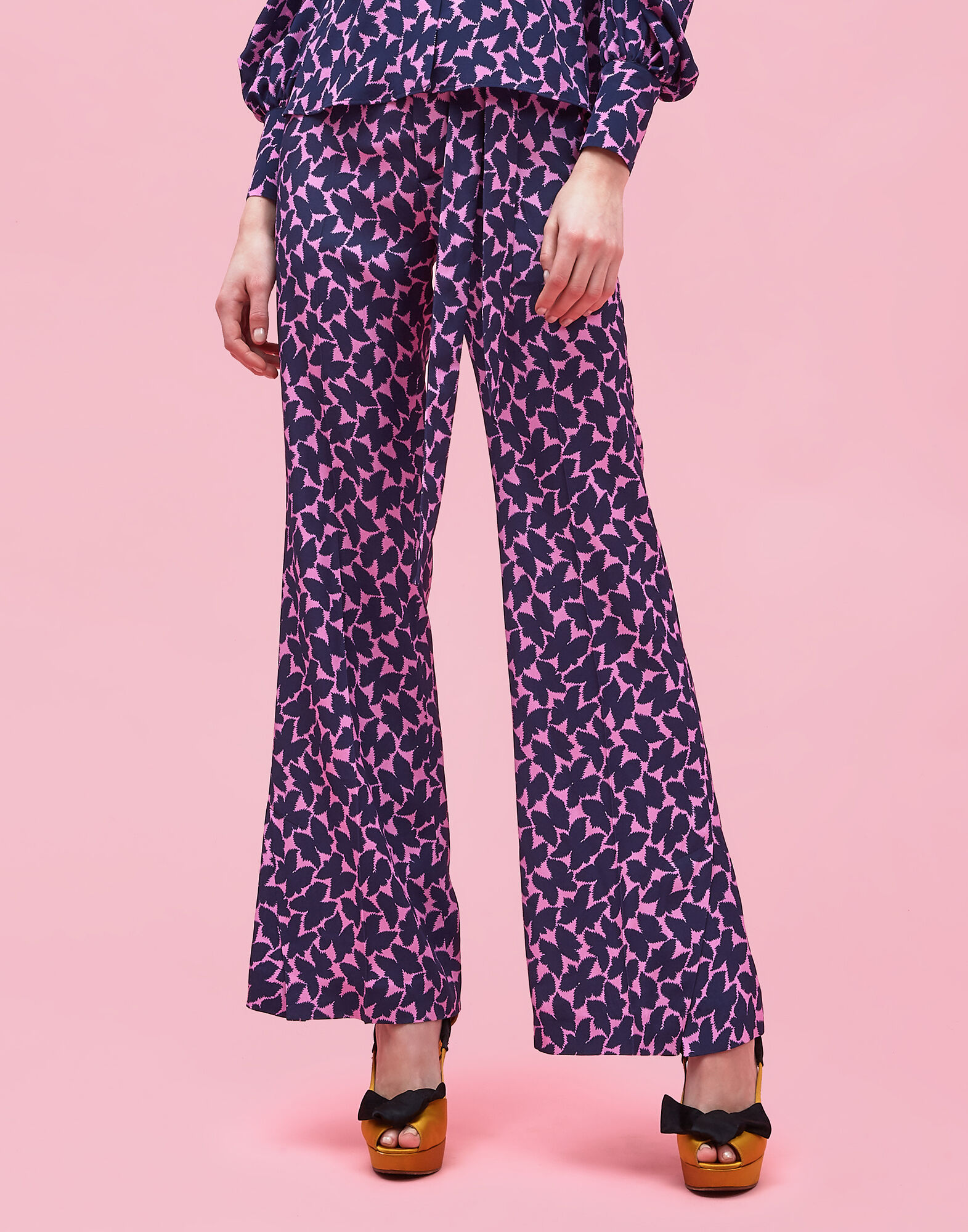 LaDoubleJ Slit Pants Farfalline TRO0015SAB001FAF0001