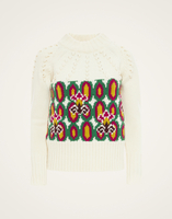 La DoubleJ Ski Lift Sweater La DoubleJ Ski Lift Sweater Arcturus Placée White PUL0187KNI103VA223WH01