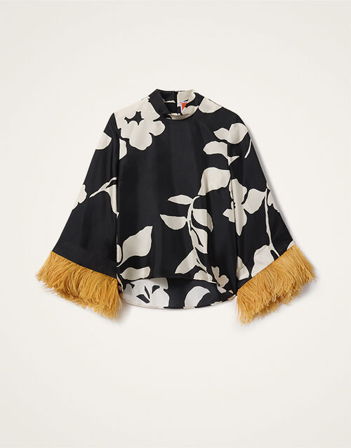 La DoubleJ Make An Exit Top Winter Jasmine TOP0104SIL001WIJ01BL01