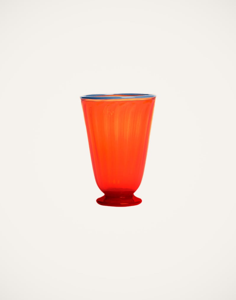 La DoubleJ Rainbow Glasses Set Of 2 La DoubleJ Rainbow Glasses Set Of 2 Orange GLA0014MUR001ARC0001