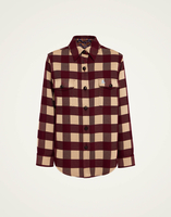 La DoubleJ Better Than Your Boyfriend's Jacket La DoubleJ Better Than Your Boyfriend's Jacket Checkers Burgundy JAC0112VIS021CHK02RE02