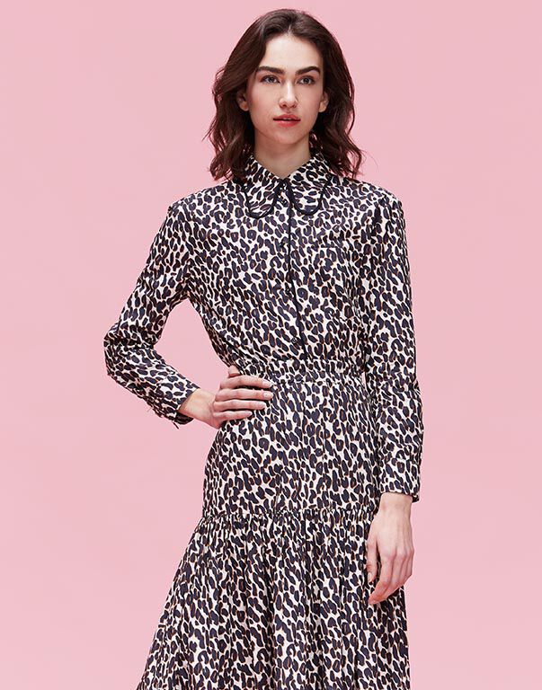 LaDoubleJ Rodeo Shirt Leopard SHI0025COT001LEO0001