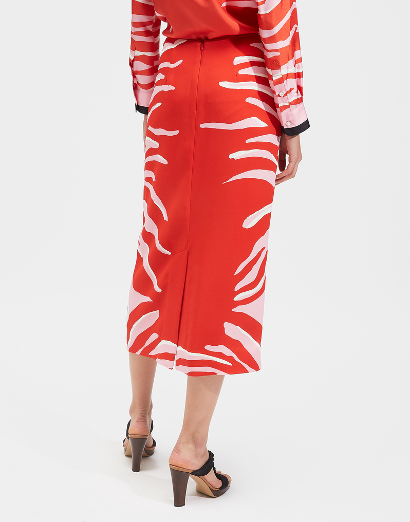 La DoubleJ Pencil Skirt La DoubleJ Pencil Skirt Zebra Placée SKI0011VIS006ZEB0002