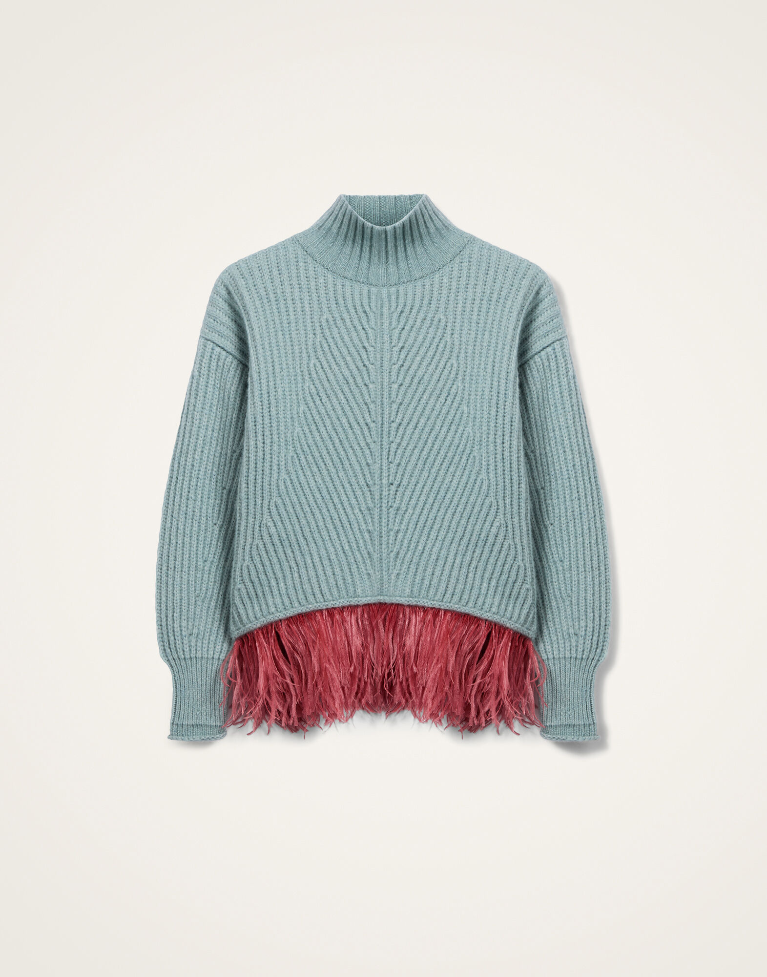 La DoubleJ High Kick Sweater Powder Blue PUL0174KNI098VA460BU13