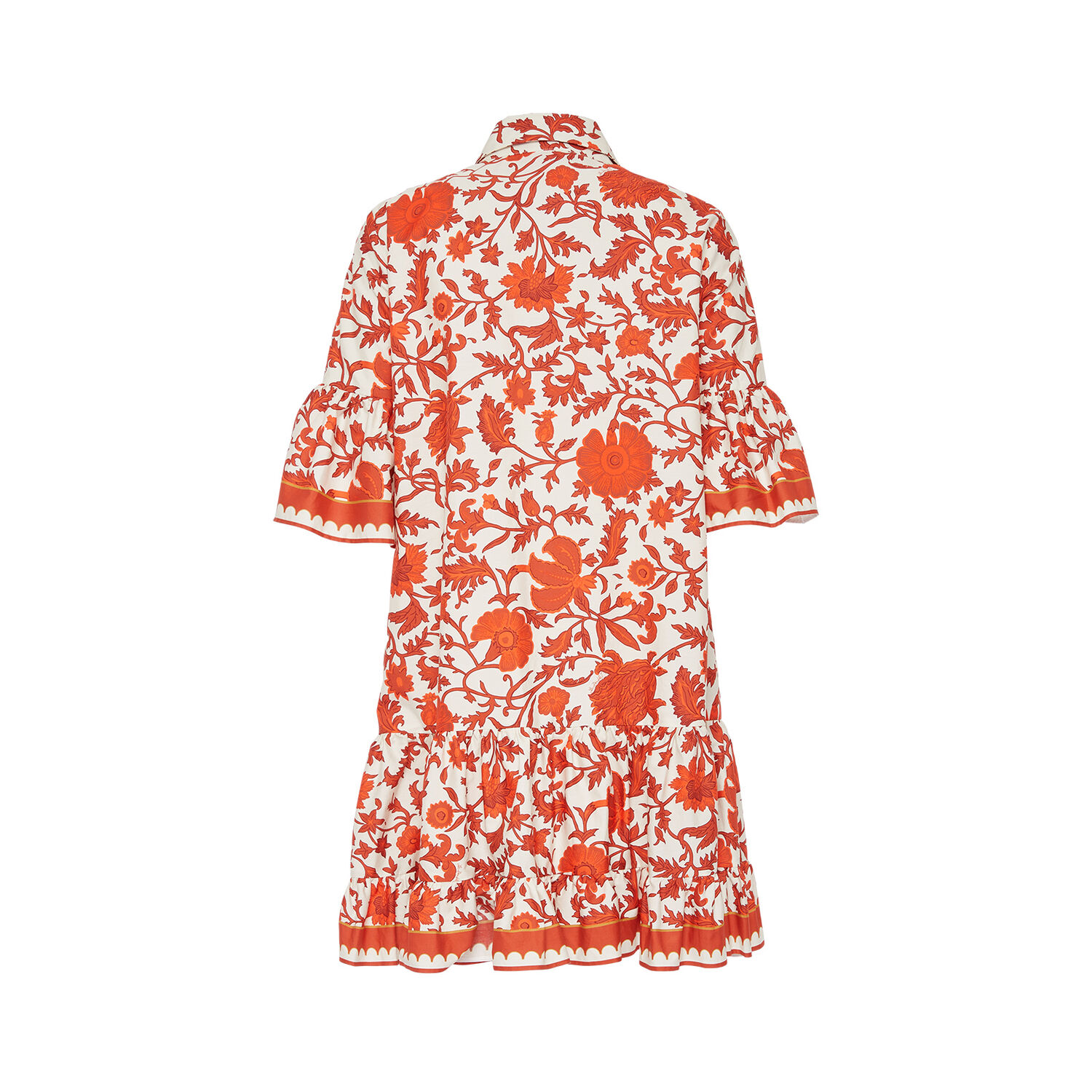 La Doublej Choux Dress In Dragonflower Red