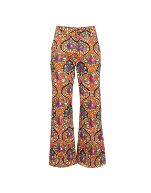 LaDoubleJ Hendrix Pants Ananas Arancio TRO0008COT002ANA0002