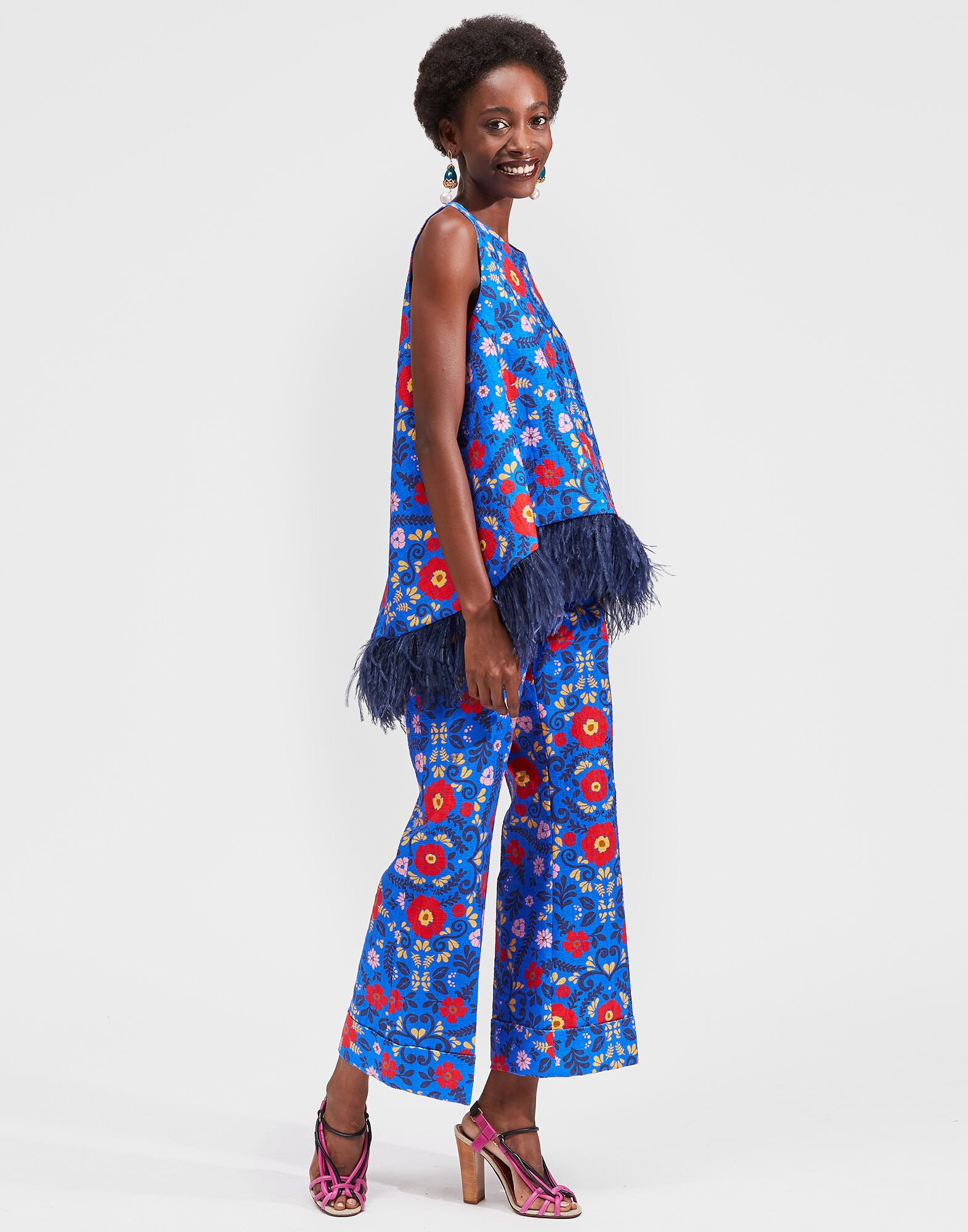 LaDoubleJ La Scala Top (With Feathers) Heckfield TOP0013COT005HEC0001