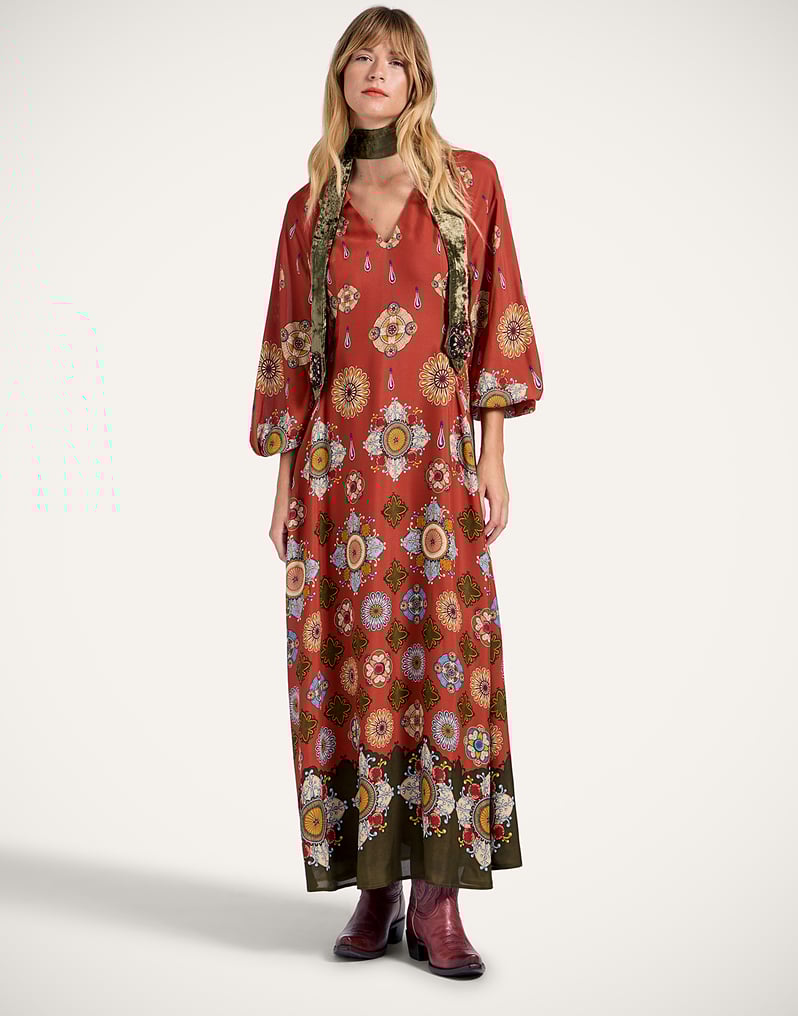 La DoubleJ Diva Dress La DoubleJ Diva Dress Nucleus Rust DRE0776VIS019NUC01OR04