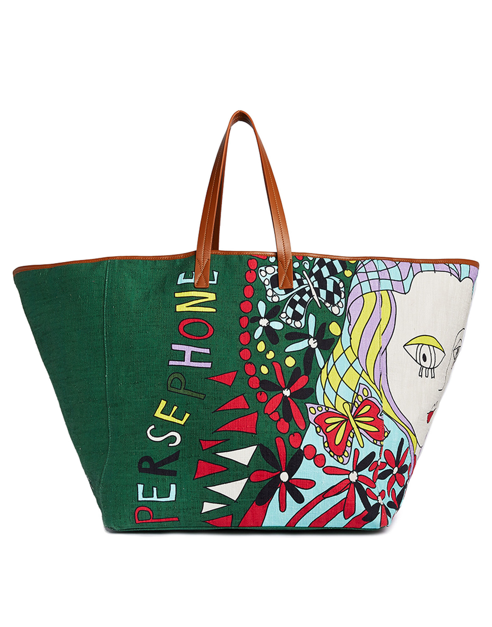 La DoubleJ Big Mama Tote Bag Persephone BAG0003COT005PRS0008