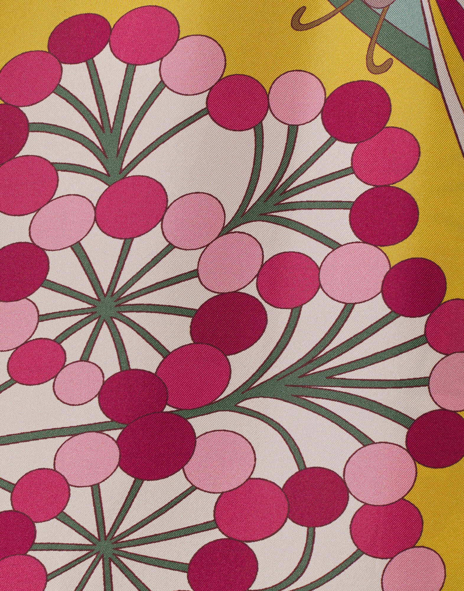 La DoubleJ San Carlo Dress Florette Plac&eacute;e Fuchsia DRE0495SIL006FLO08PI03