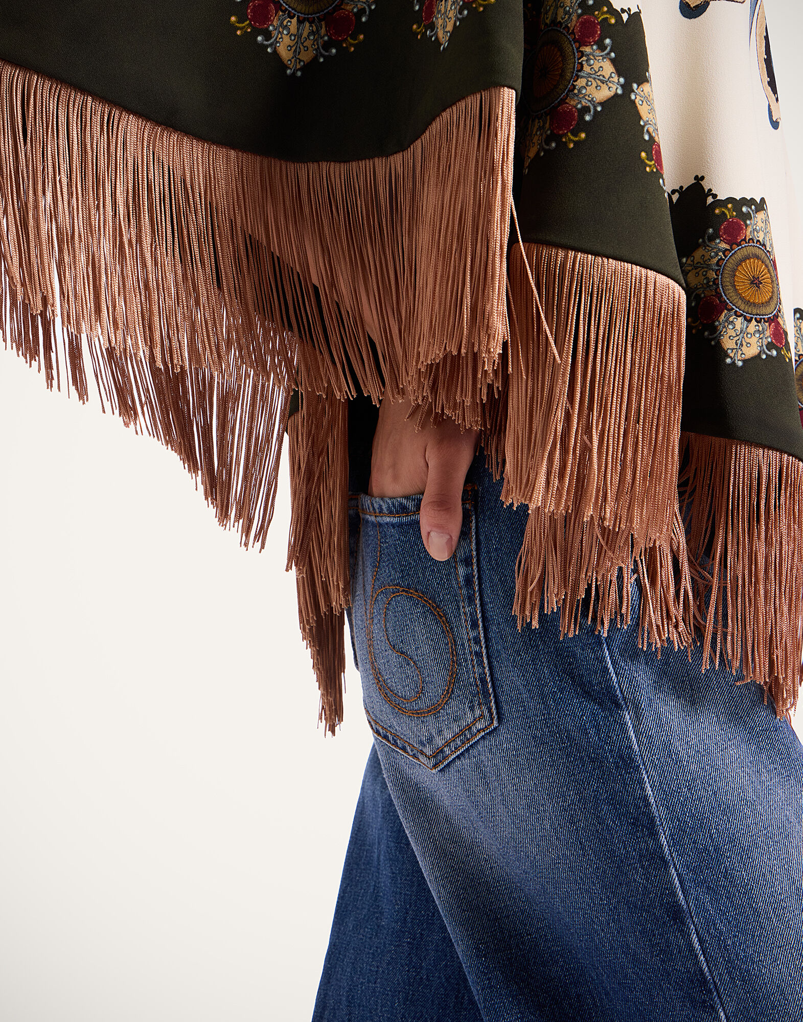 La DoubleJ Flare Jeans Blue TRO0096DEN006SOLIDBU03