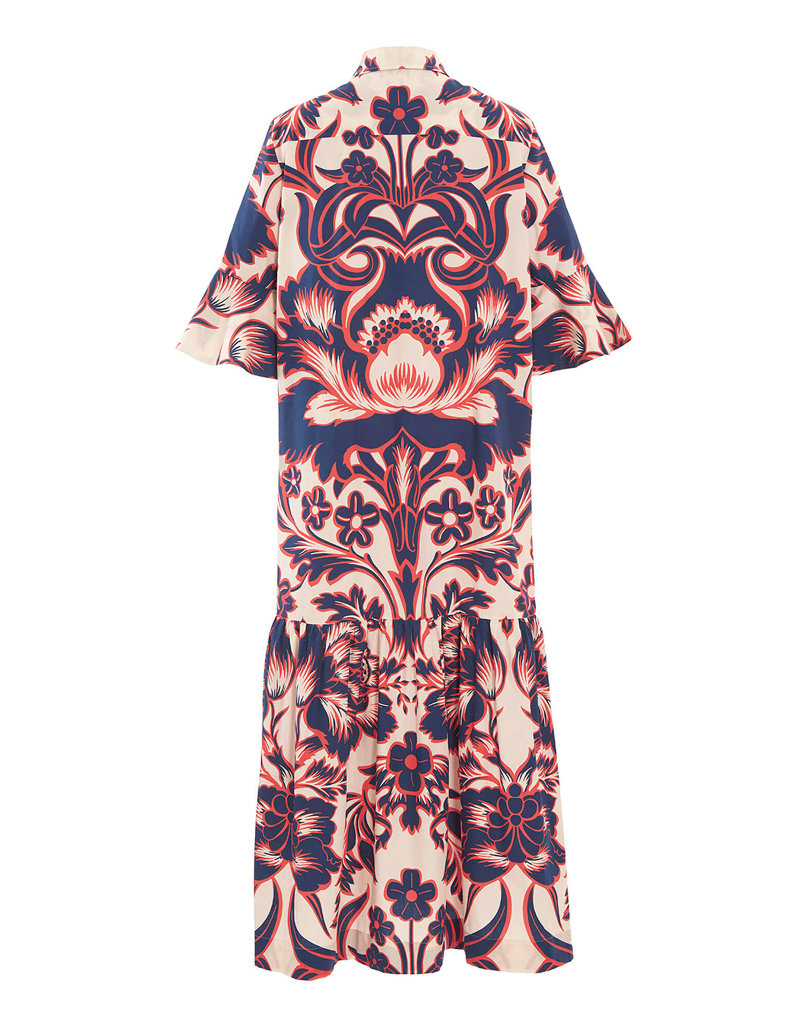 La DoubleJ Artemis Dress Va-Va Plac&eacute;e White DRE0176COT039VAV01WH01