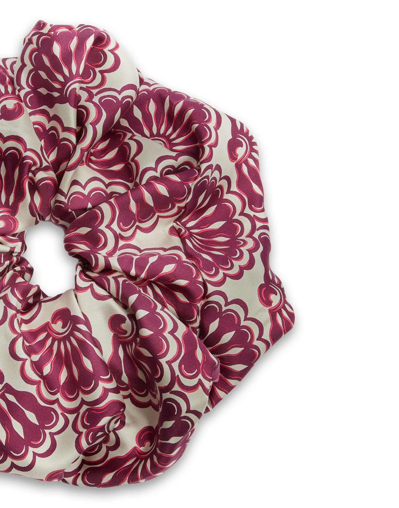 La DoubleJ Giga Scrunchie Fans Purple SCR0003SIL001FAN01PU01