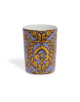 La DoubleJ Decorative Cup Violet Garland VAS0008CER001GRL0006