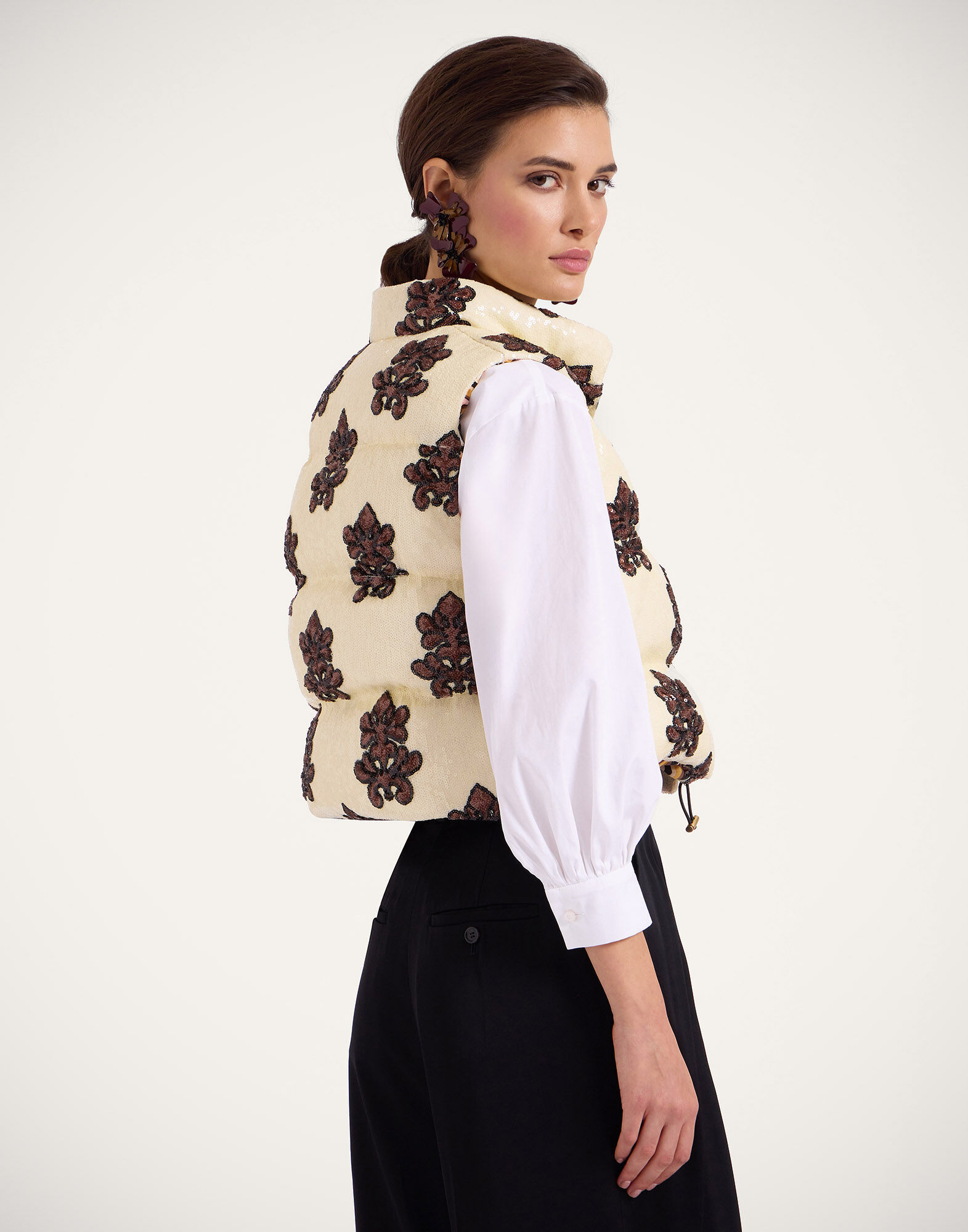 La DoubleJ Bonbon Puffer Vest Herald Pink DOW0012PAI006HRL04PI01