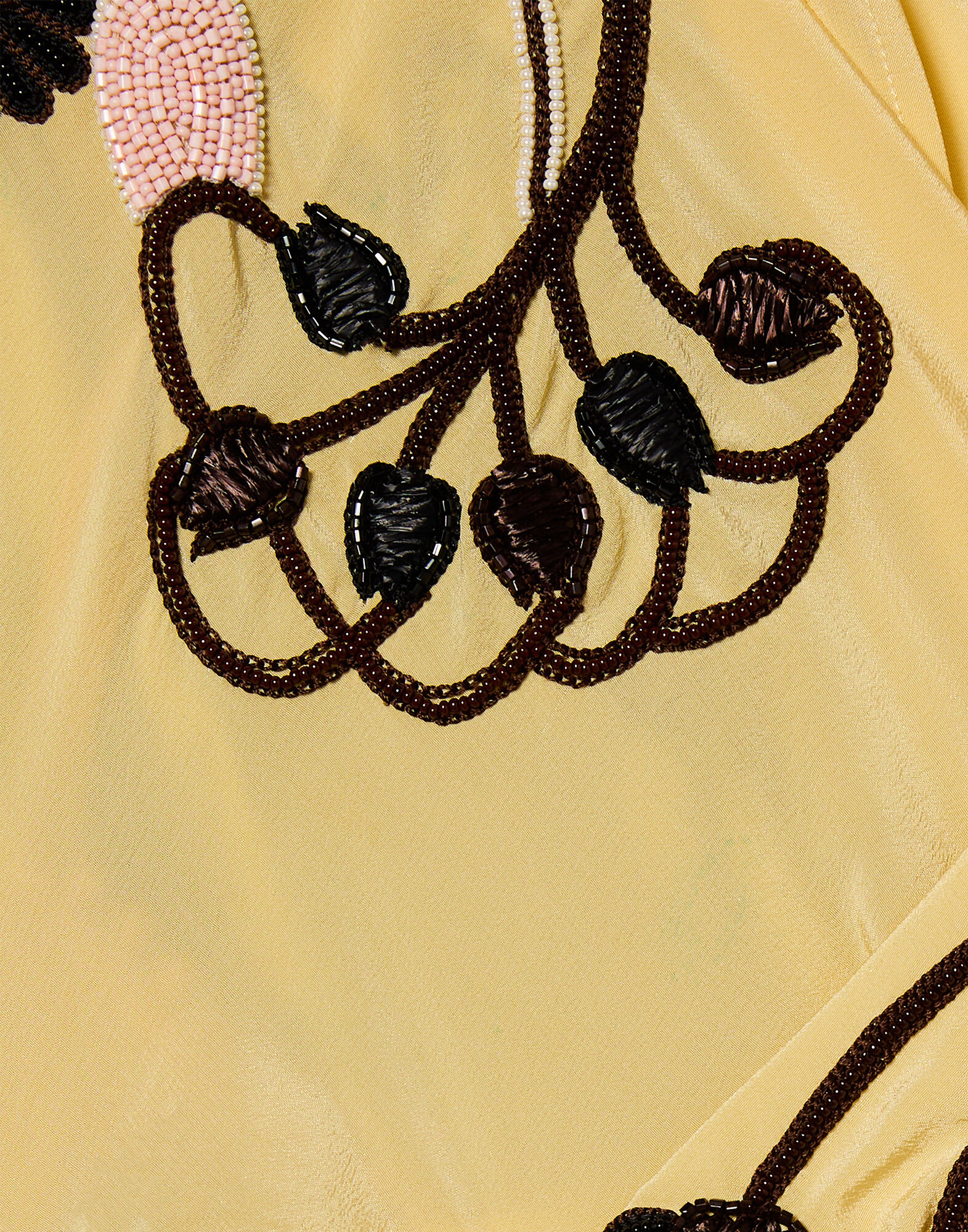 La DoubleJ Foyer Dress Solid Yellow DRE1066CRE001SOLIDYE03