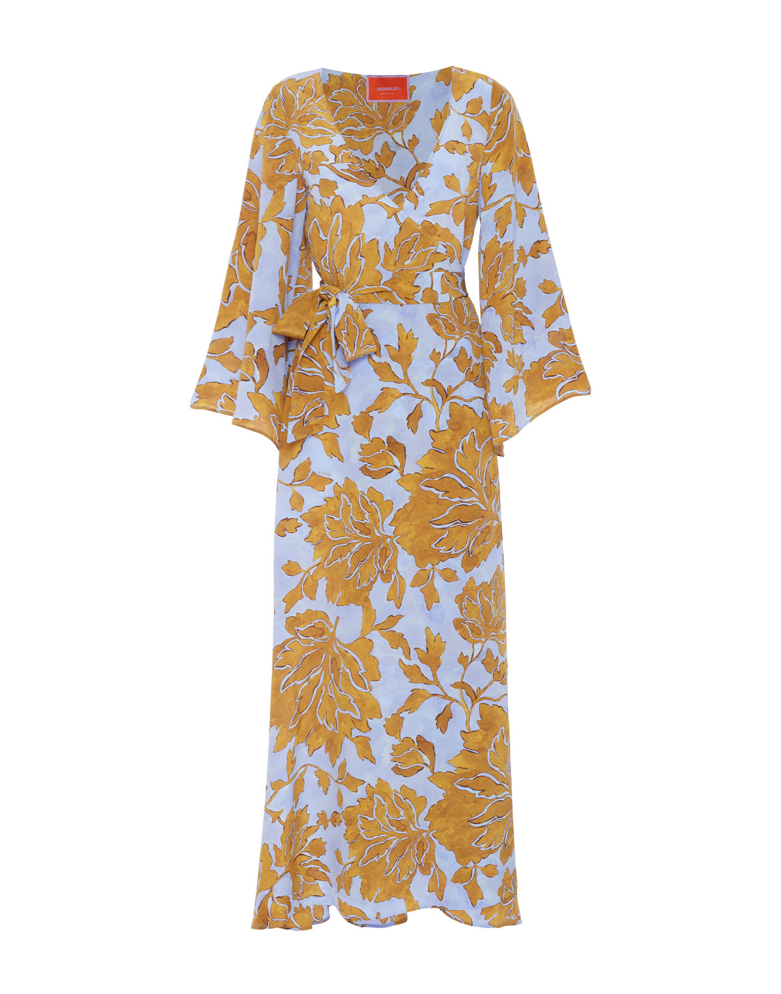 La DoubleJ The Wrap Dress Tangle Light Blue DRE0748CRE001TAN01BU01