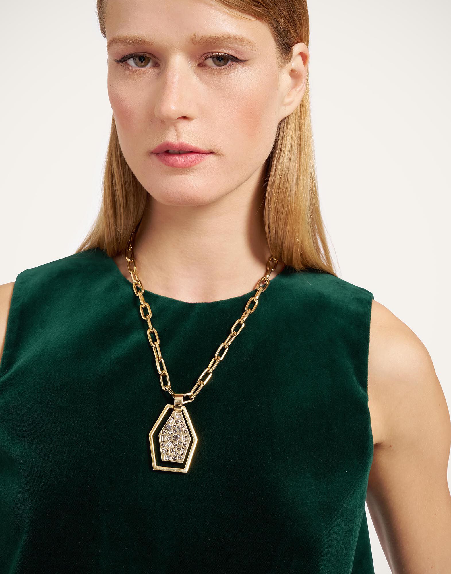 La DoubleJ La Scala Top Blue Petrol TOP0013VEL011SOLIDBU05