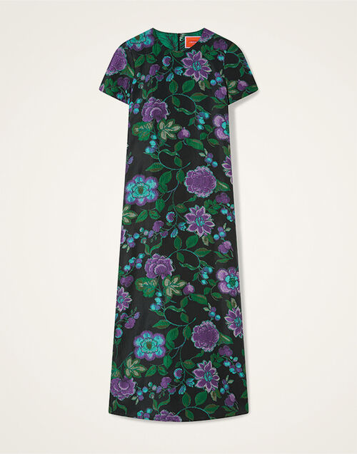 La DoubleJ Swing Dress Botanical Black DRE0001JCQ144BOT01BL01