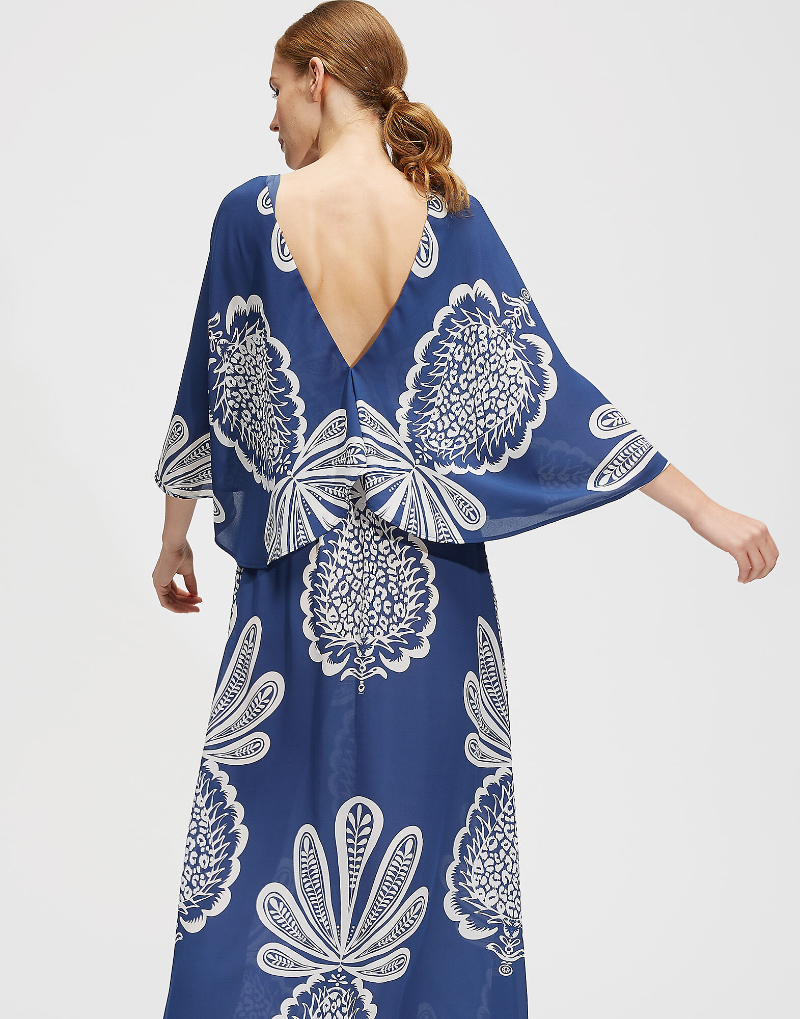 LaDoubleJ Bain Douche Dress Big Pineapple Blu DRE0151DBG001PNP0002