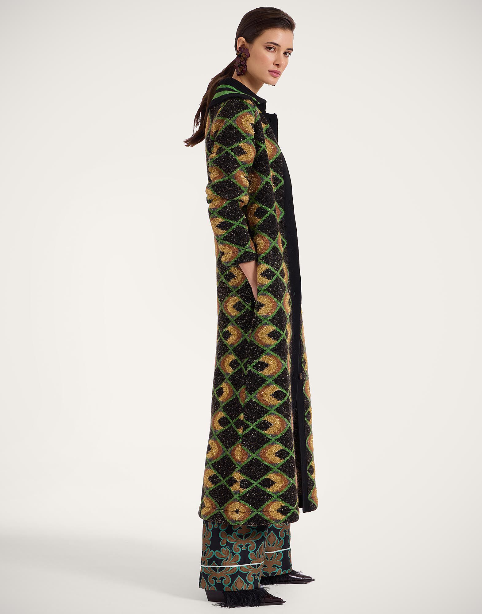 La DoubleJ Half-Light Coat Half-Light Black PUL0222KNI132VA305BL01