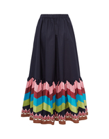 La DoubleJ Sunset Skirt Sunset Navy Plac&eacute;e SKI0056COT015SUS0003