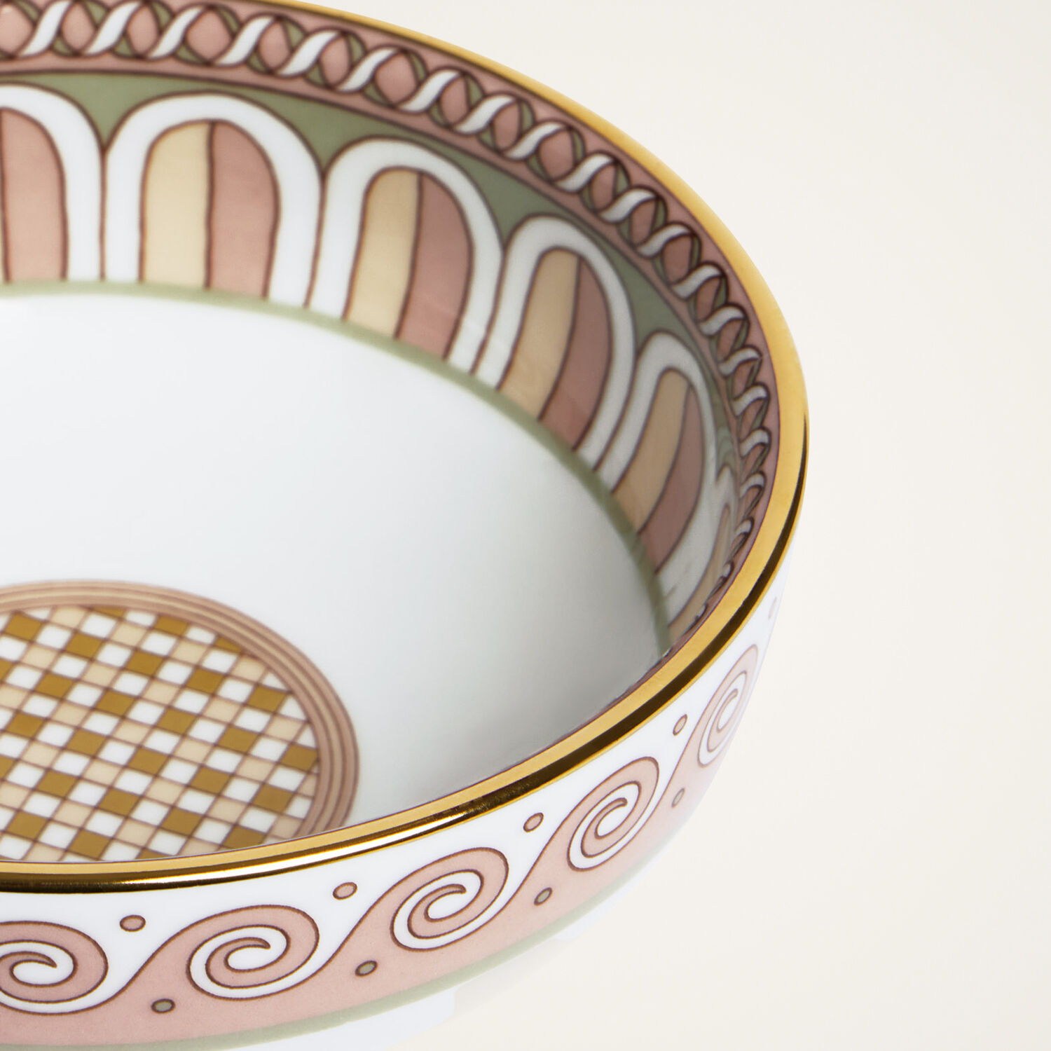 La Doublej Snack Bowl Set Of 2 In Napoli Dusty Pink