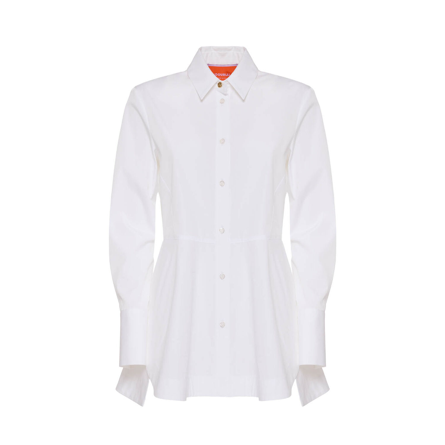 Shop La Doublej Iris Shirt In Solid White