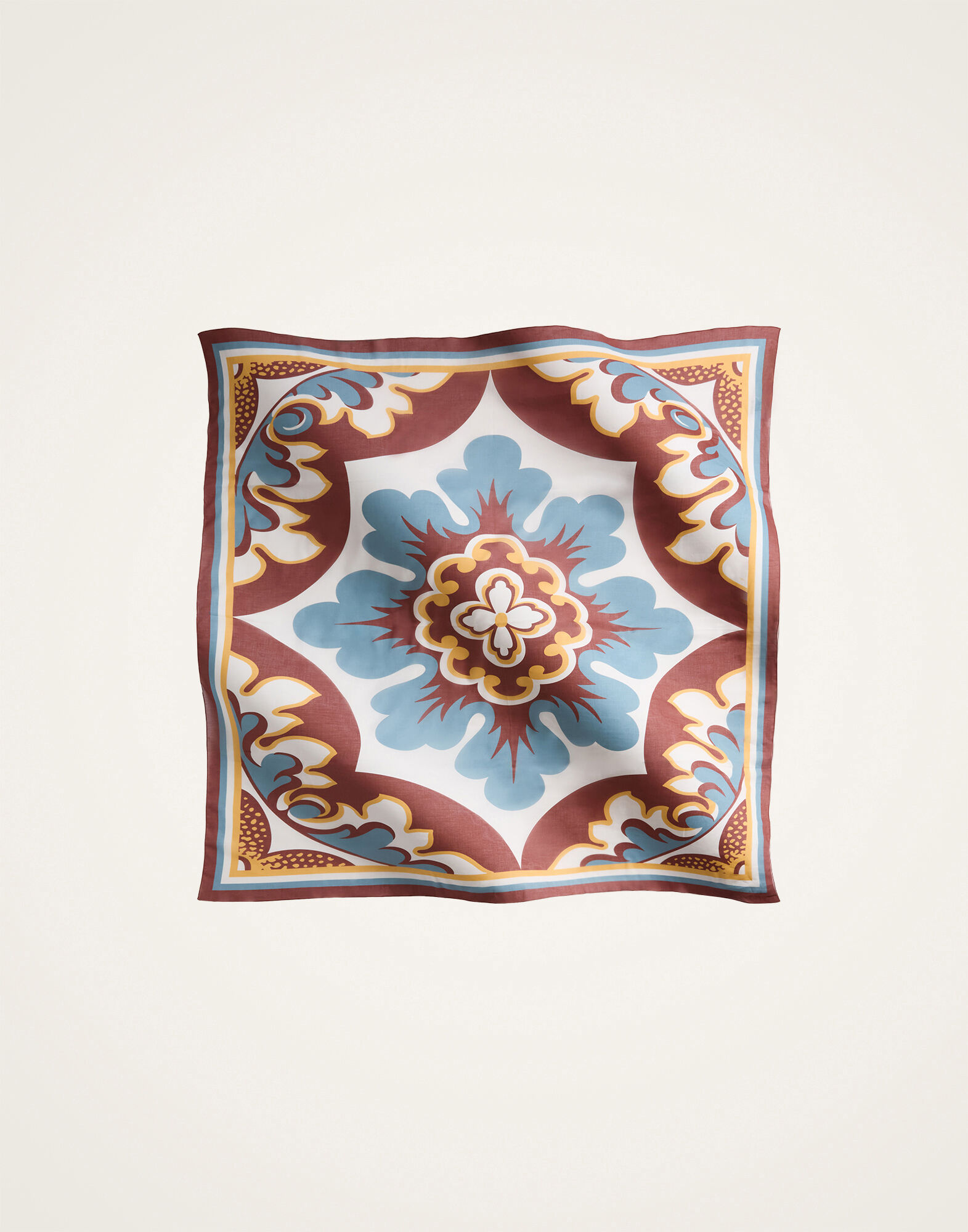 La DoubleJ Pareo Palazzo Plac&eacute;e Chocolate SCA0051COT021PAL08BR07