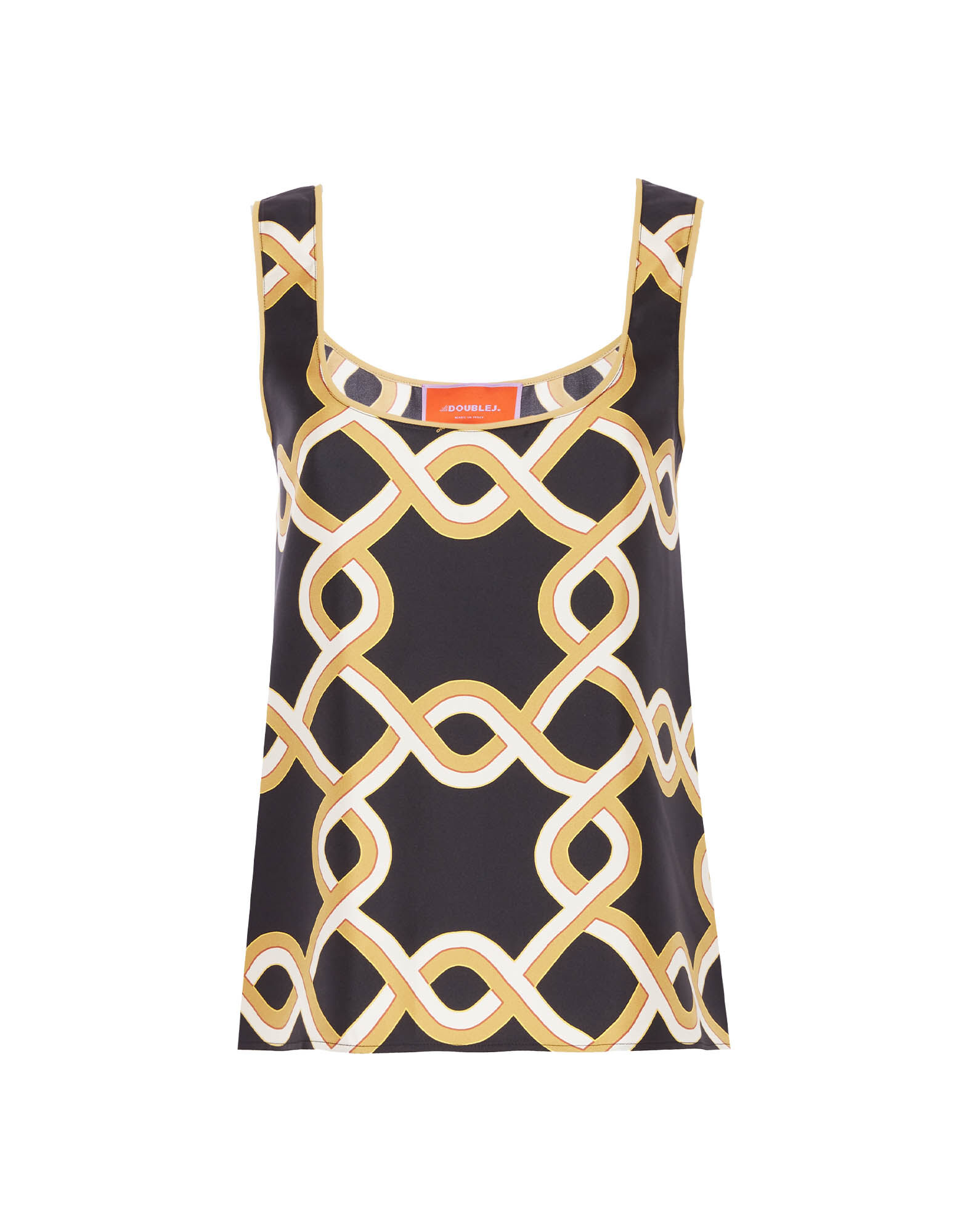 La DoubleJ Twirl Top Tackle Black TOP0085SIL001TAC01BL01