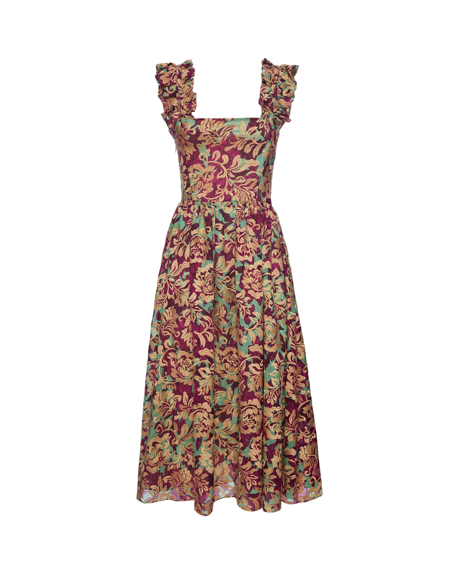 La DoubleJ Zeta Dress Lilium Purple DRE0660EMB029LIL01PU01