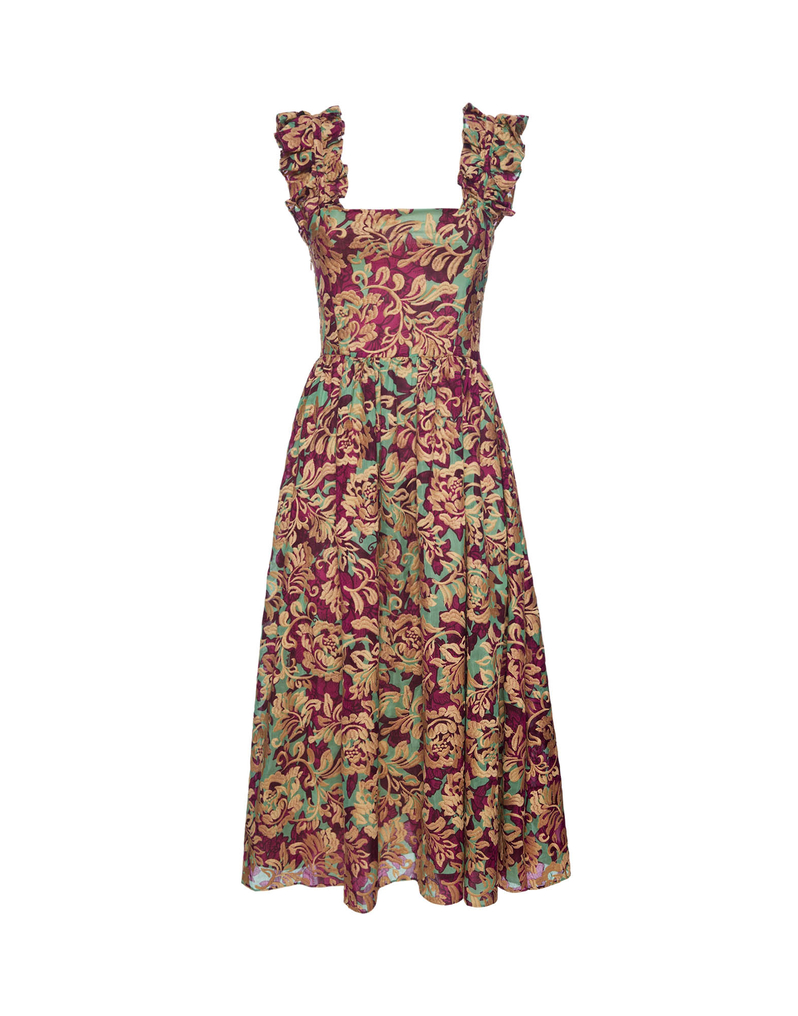 La DoubleJ Zeta Dress La DoubleJ Zeta Dress Lilium Purple DRE0660EMB029LIL01PU01