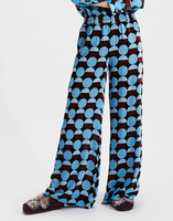 LaDoubleJ Palazzo Pants LaDoubleJ Palazzo Pants Sfere Azzurro TRO0003VEL004SFE0003