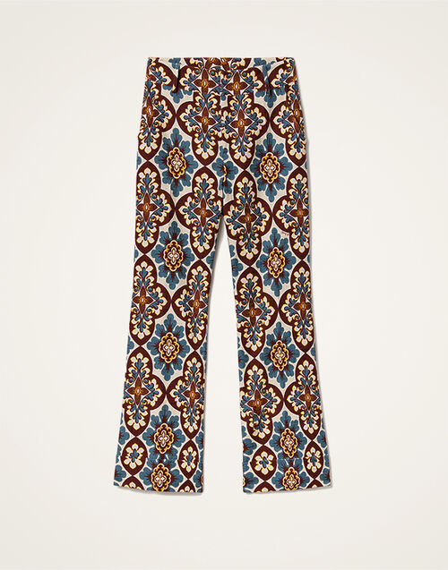 La DoubleJ Hendrix Pants Palazzo Chocolate TRO0014COT005PAL10BR07