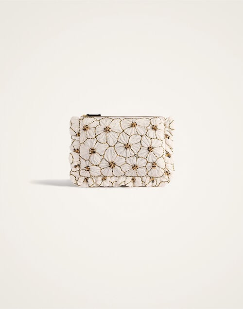 La DoubleJ Hand Pochette La DoubleJ Hand Pochette Solid White BAG0081EMB123CAM01WH03