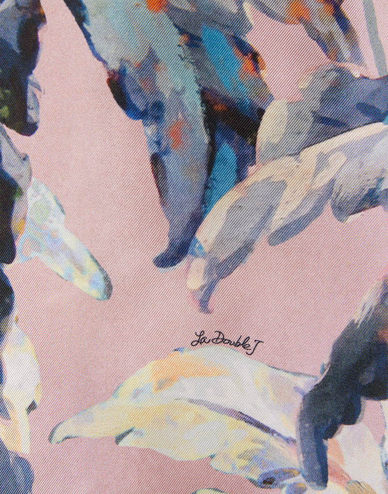 La DoubleJ Drawstring Pants La DoubleJ Drawstring Pants Maxi Tropicana Mauve TRO0053SIL001TRC01PU06