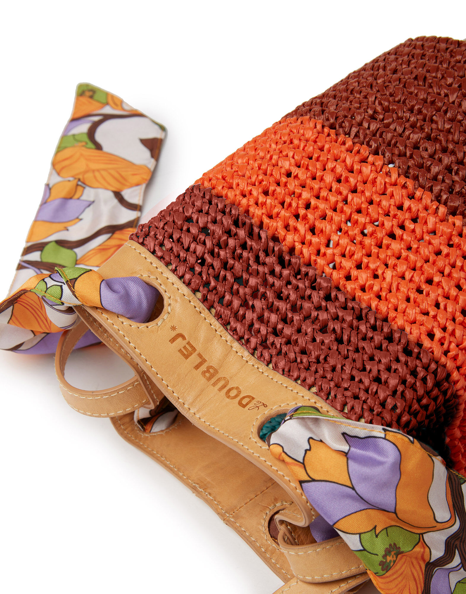 La DoubleJ Secchiello Multicolor Orange BAG0041RAF003MUL0057