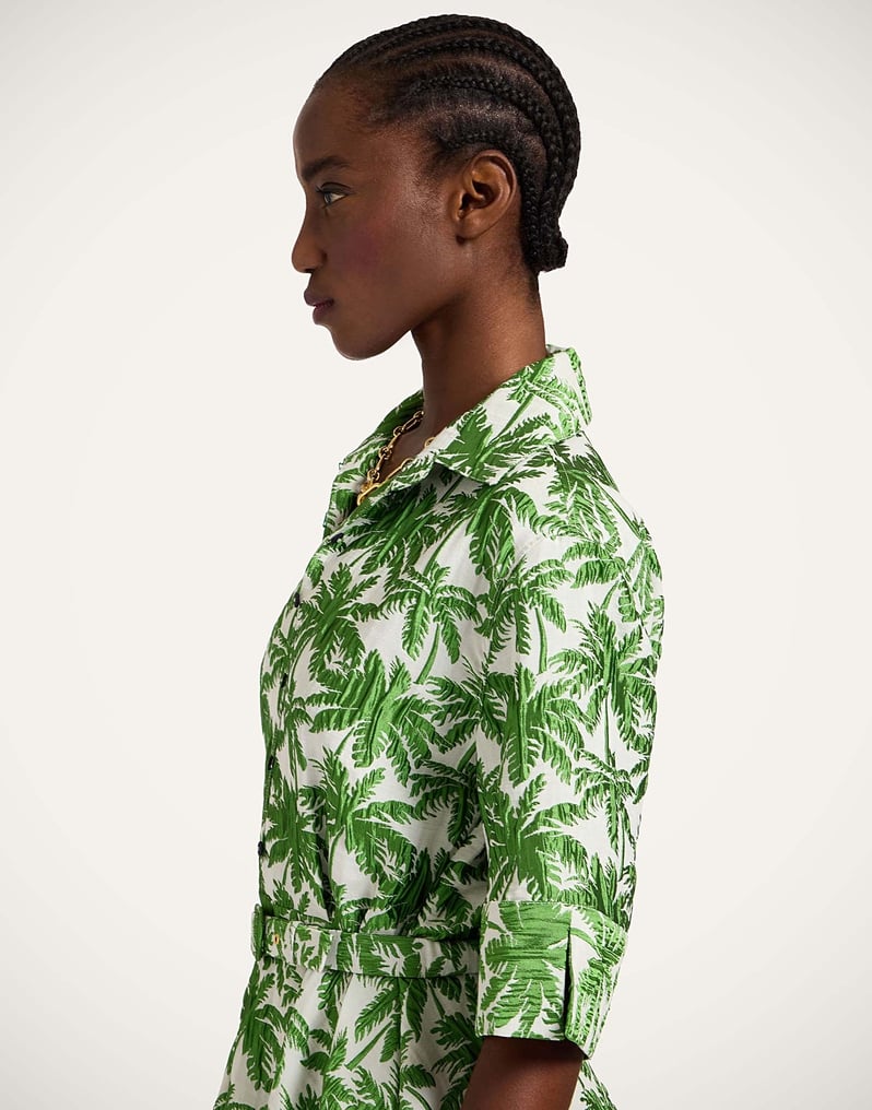 La DoubleJ San Pietro Mini Dress La DoubleJ San Pietro Mini Dress Tropicana White DRE0912JCQ112TRC03WH01