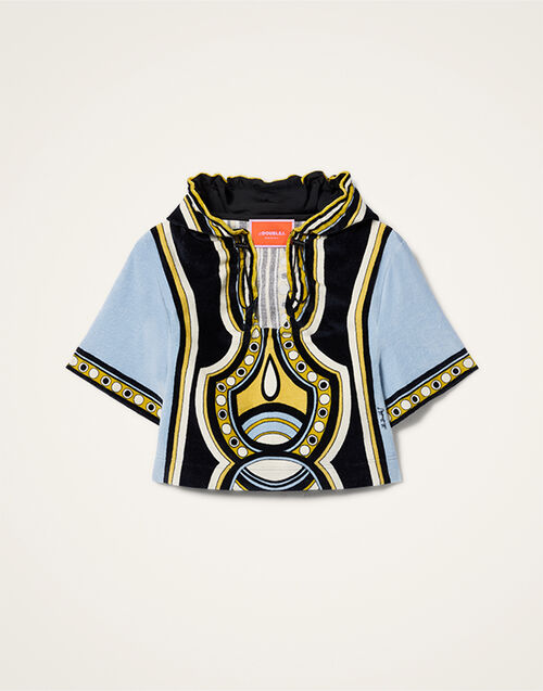 La DoubleJ Portal Tee Sanctuary Plac&eacute;e Light Blue TOP0204JER084SAC02BU01