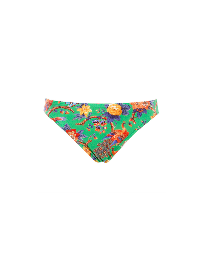 LaDoubleJ Rouches Bikini Bottom LaDoubleJ Rouches Bikini Bottom Pavone Verde SWI0006LYC001PAV0003