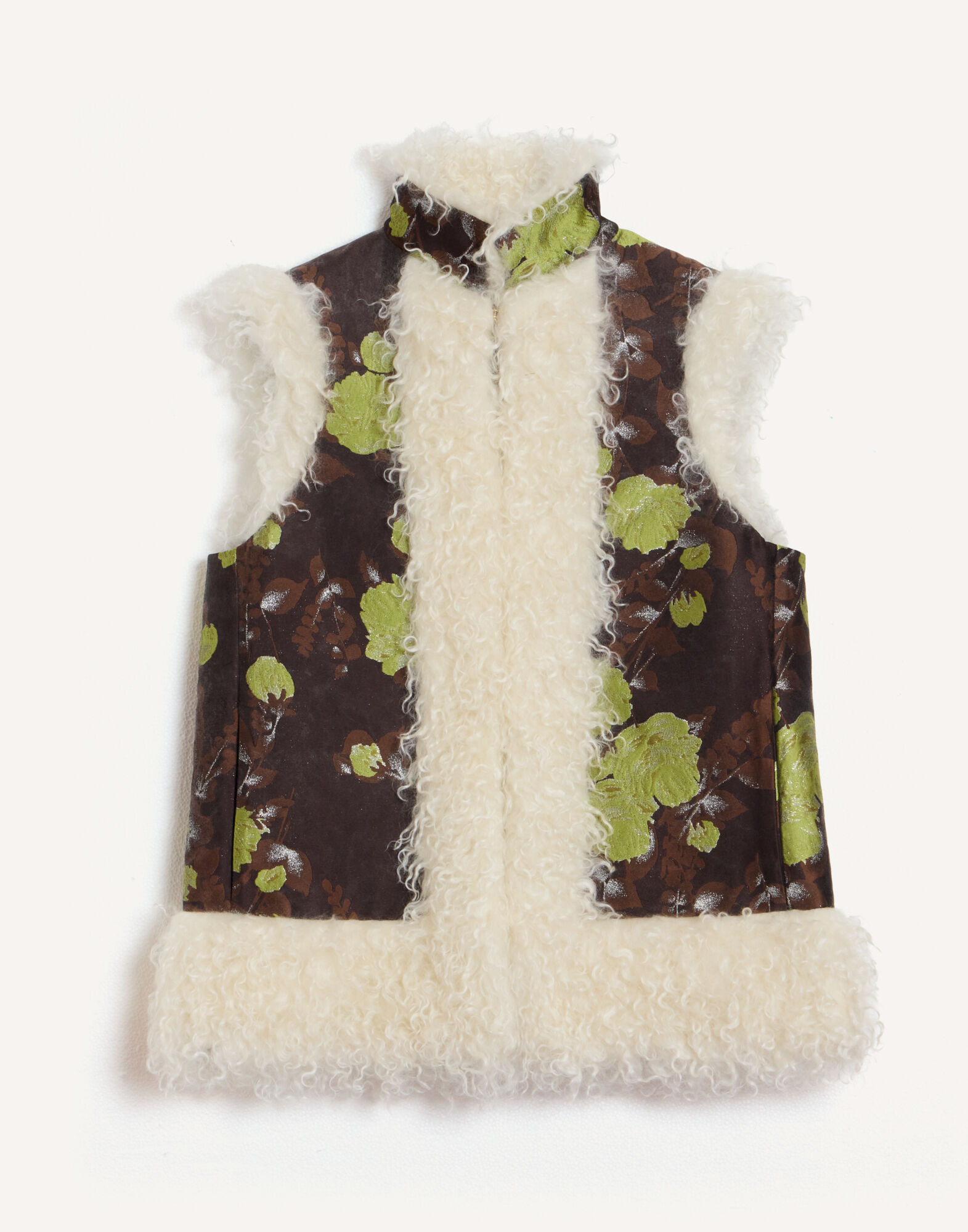 La DoubleJ Sleeveless Folk Jacket Devon Brown JAC0046JCQ141DEV05BR02