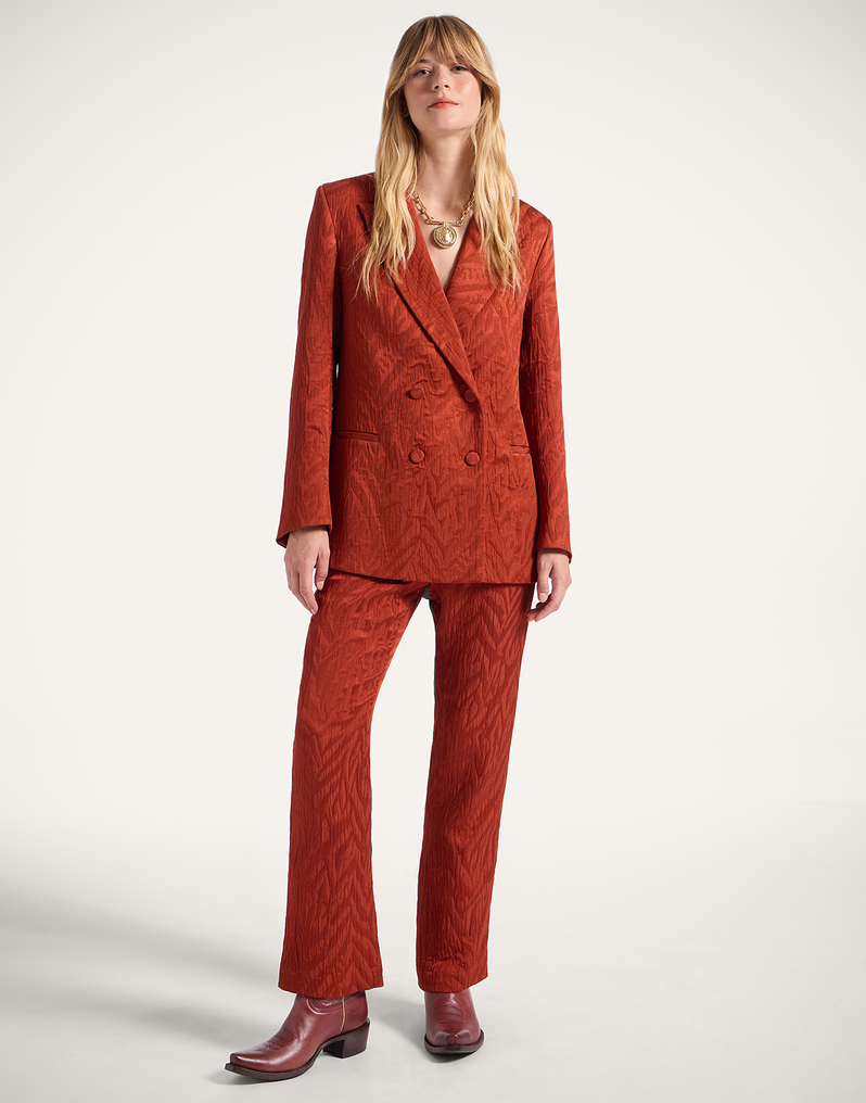 La DoubleJ Jagger Jacket La DoubleJ Jagger Jacket Animalier Rust JAC0148JCQ118ANI02OR04