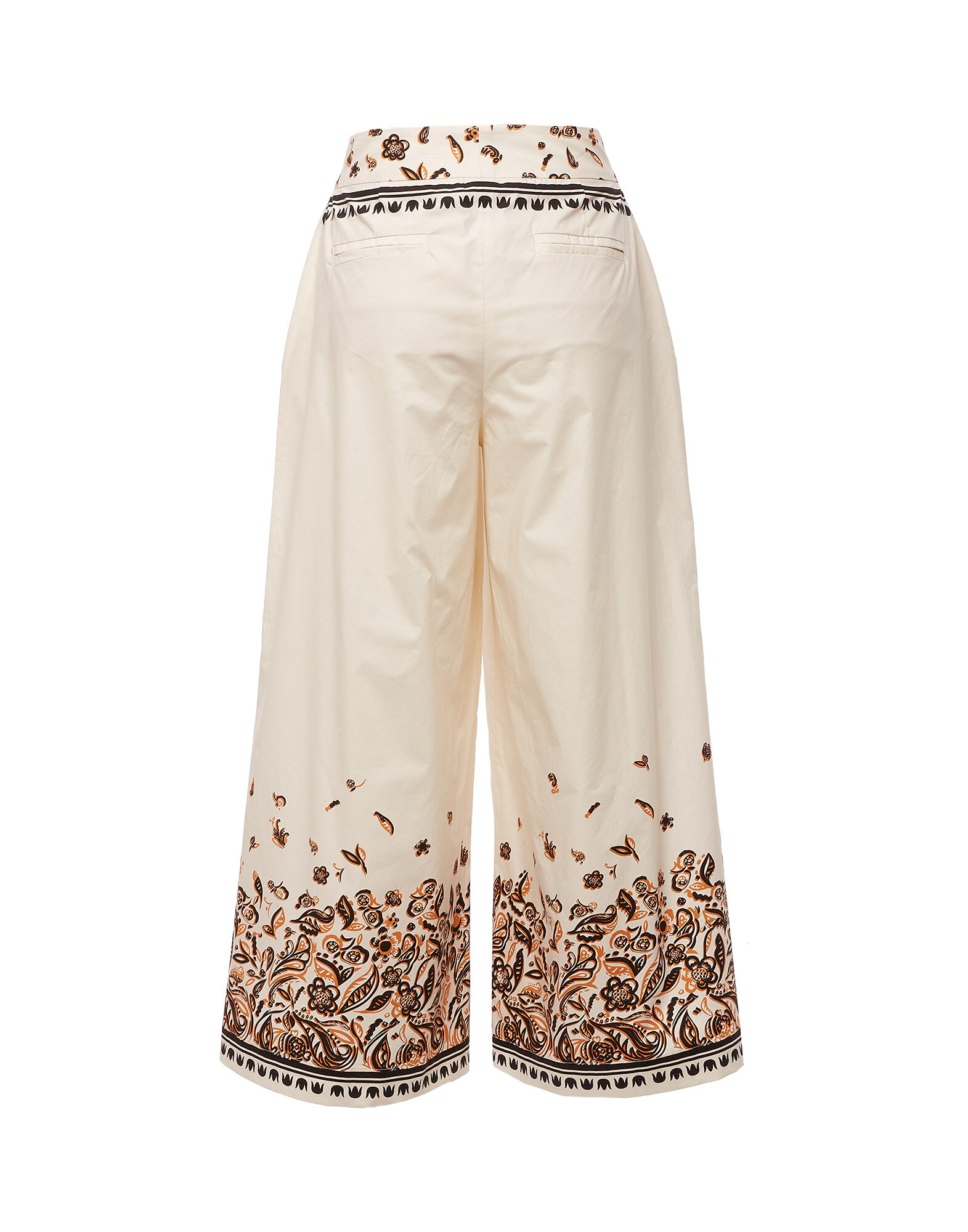 La DoubleJ Coulotte Pants Fauve Plac&eacute;e TRO0029COT015FAU0003