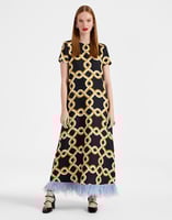 La DoubleJ Swing Dress La DoubleJ Swing Dress Tackle Black DRE0316SIL001TAC01BL01